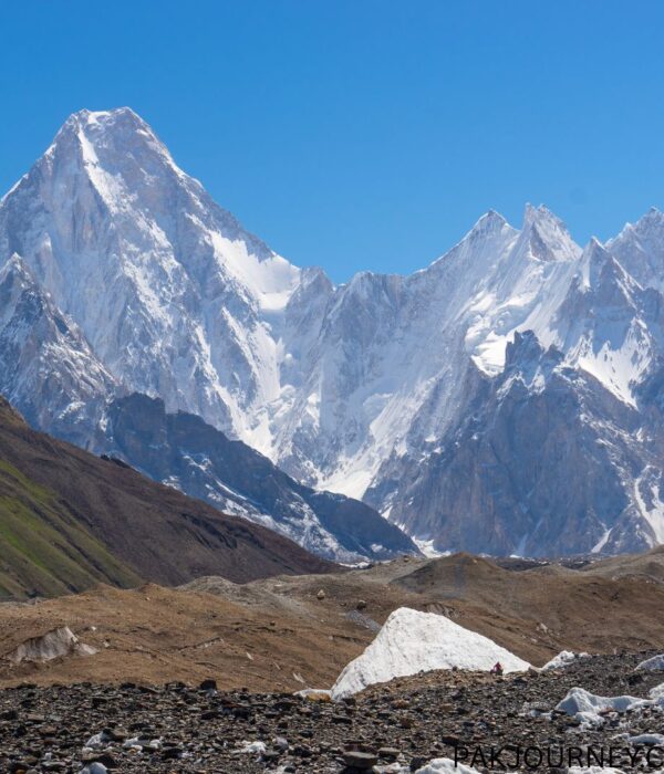 Join PakJourney’s 60-day Gasherbrum III Expedition in Pakistan’s Karakoram. Follow the route of Wanda Rutkiewicz to one of the most technical and remote 7000m climbs in the world.